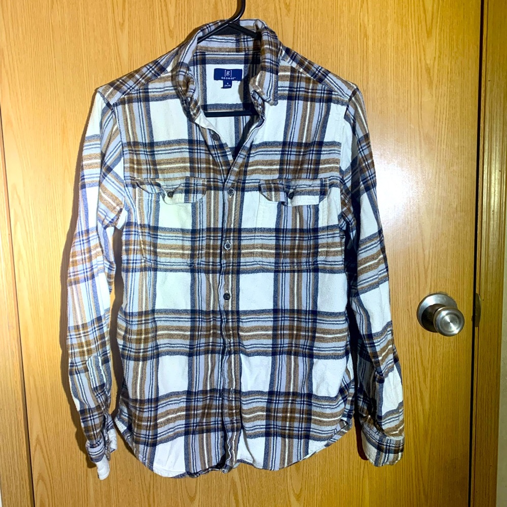 Men’s flannel shirt, George brand, size sm
